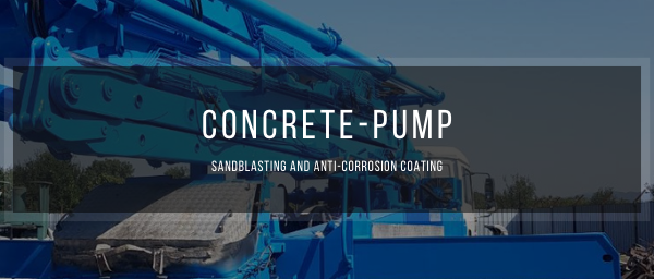 Blasting concrete pump BlastVV